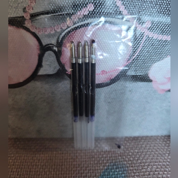 Evil Eye Hand Made Pens (2) w/ 4 refills - Picture 5 of 5